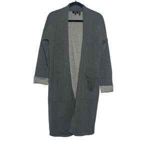 Theory wool gray cardigan